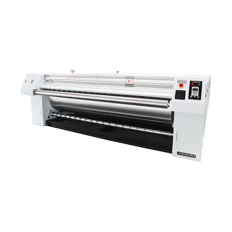 Repasseuse à linge plat serpentine à entraînement par arbre principal