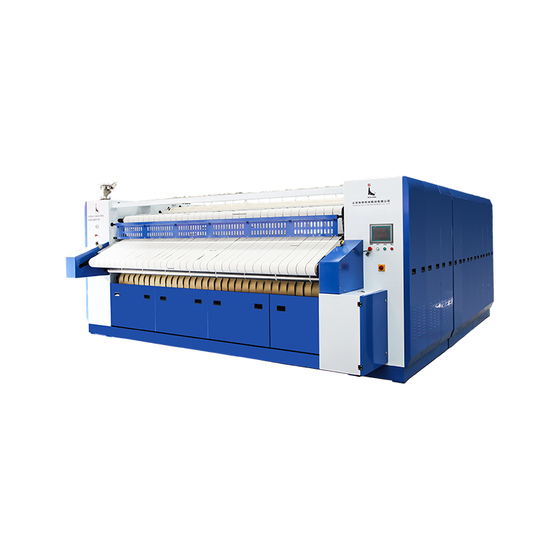 Repasseuse à linge plat à haute vitesse à entraînement par vapeur